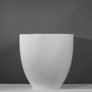 Chậu composite vạn niên màu trắng