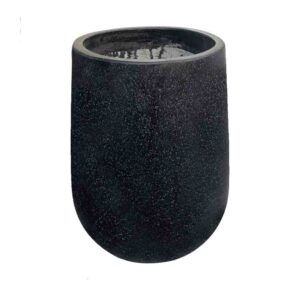 Chậu xi măng nhẹ giọt nước đen