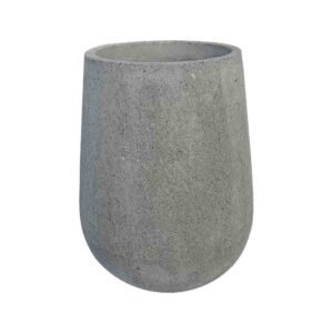 Chậu xi măng nhẹ giọt nước xám xi măng