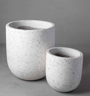 Chậu trụ tròn bo đáy 45