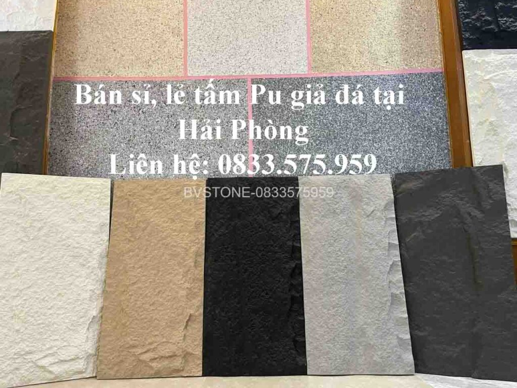 Tấm Pu Giả đá BV Stone tại Hải Phòng