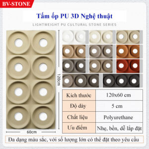 bộ sưu tập tấm ốp tường 3D BV-STONE độc đáo và hiện đại