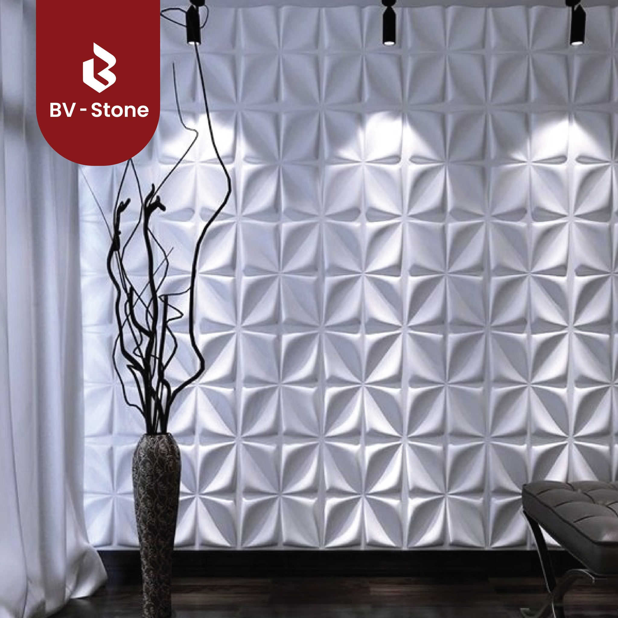 Trang trí nội thất với tấm ốp tường 3D hiện đại sang trọng ...