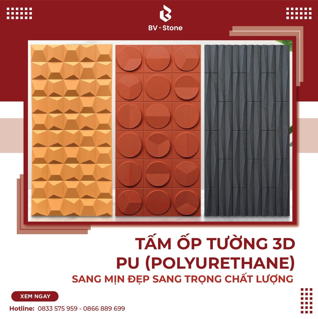 Tấm ốp tường 3D giá rẻ chất lượng tại Hà Nội - Bachvuongco.com