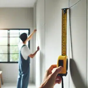 Cần đo đạc kỹ lưỡng để tính chính xác số lượng tấm ốp tường cần thiết