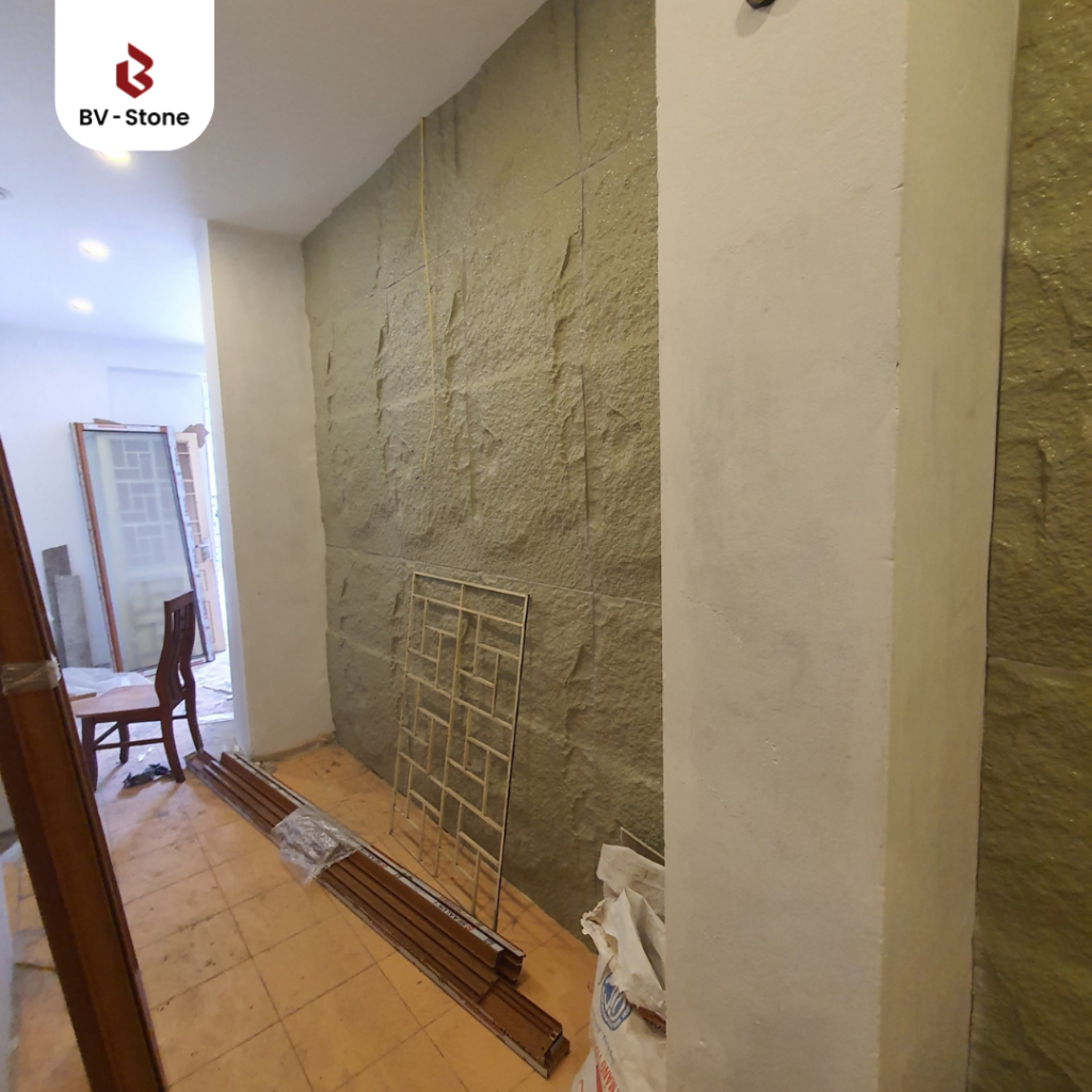 Hướng dẫn thi công tấm PU giả đá đẹp, nhanh, hiệu quả