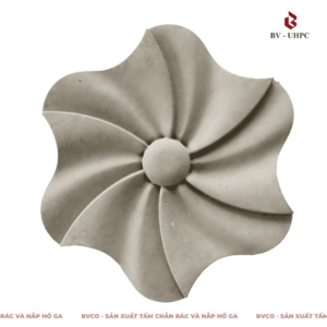 gạch bê tông 3D hoa mai