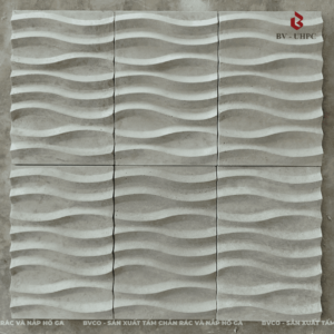 Gạch bê tông 3D Lượn Sóng