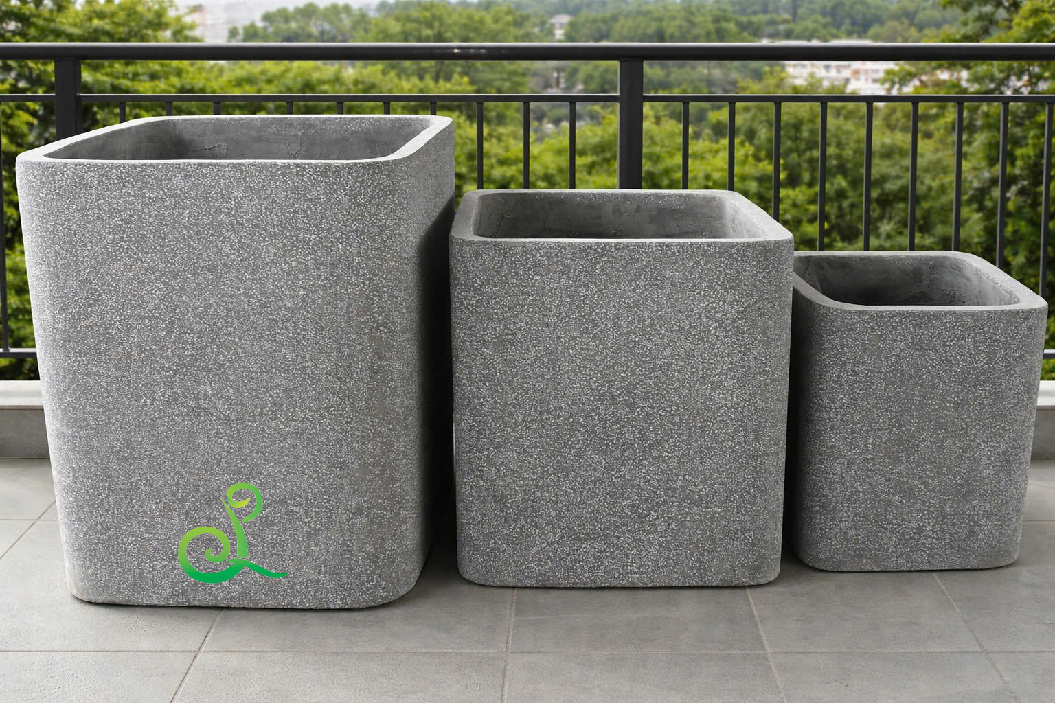 Chậu vuông bo góc Chậu vuông bo góc